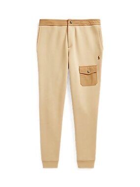Polo Ralph Lauren Mens Hybrid Jogger Pant Khaki Tan Size‎ Medium NWT